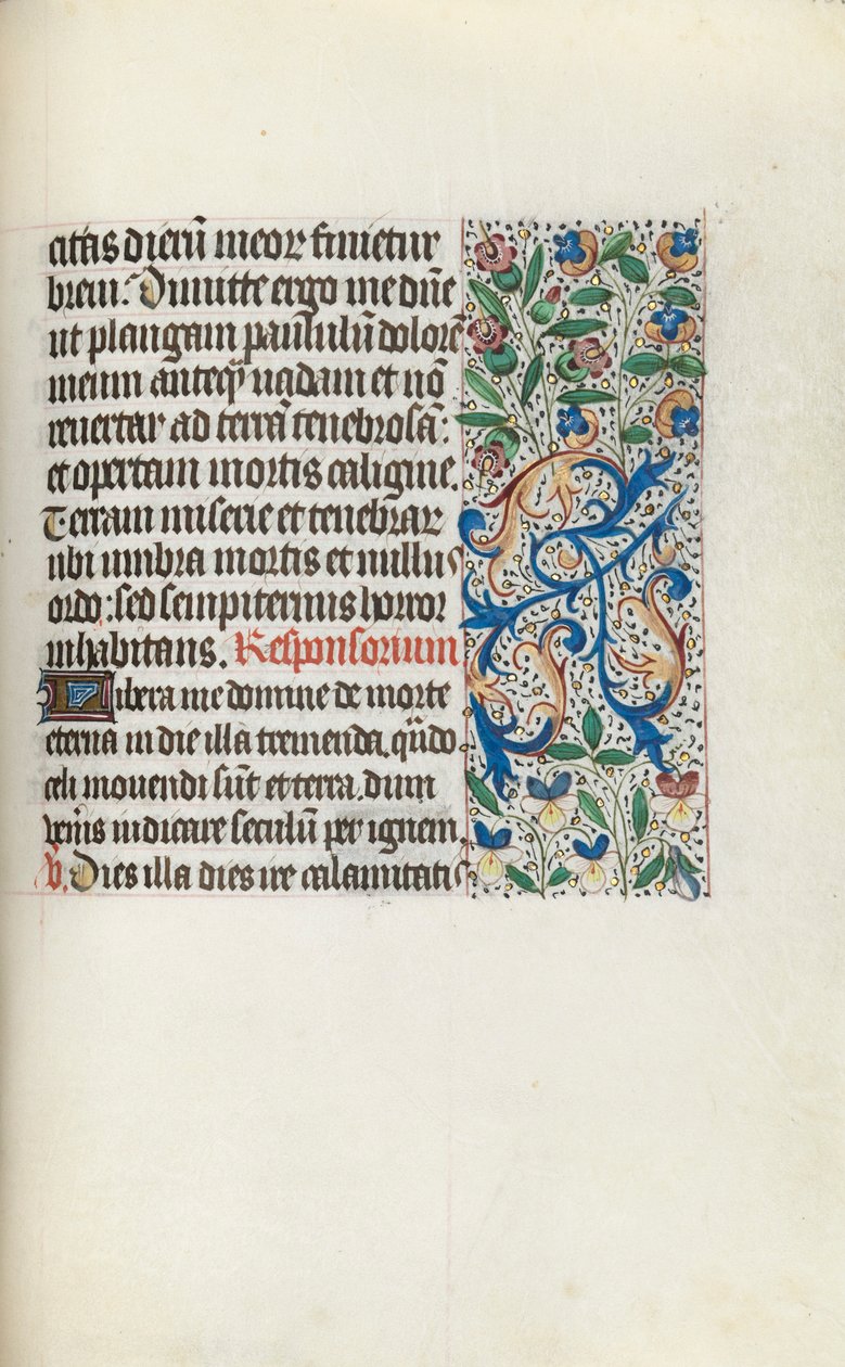 Tidsbok Användning av Rouen: fol. 133r, c. 1470. av Master of the Geneva Latini