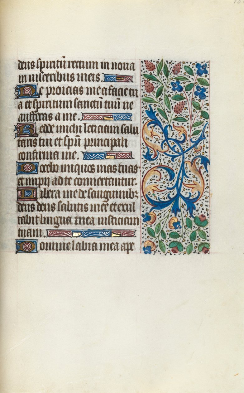 Tidsbok Användning av Rouen: fol. 135r, c. 1470. av Master of the Geneva Latini