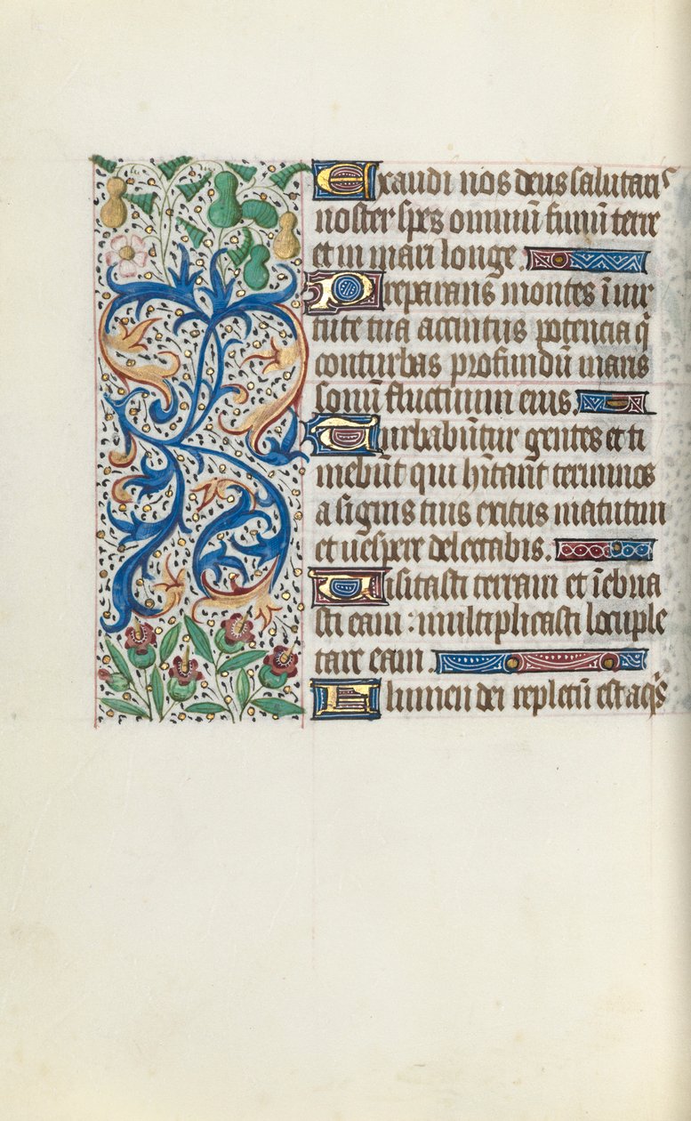 Tidsbok Användning av Rouen: fol. 136v, c. 1470. av Master of the Geneva Latini