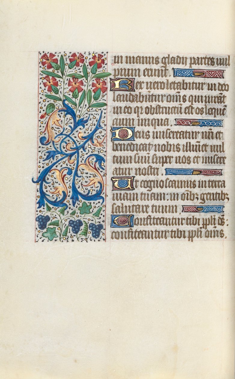 Tidsbok Användning av Rouen: fol. 138v, c. 1470. av Master of the Geneva Latini
