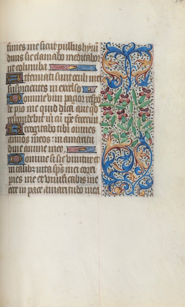 Tidsbok Användning av Rouen: fol. 140r, c. 1470. av Master of the Geneva Latini