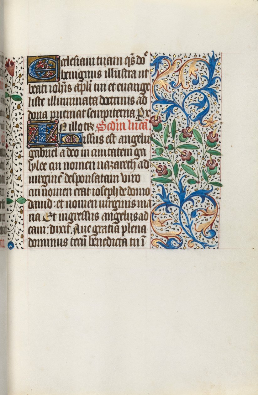Tidsbok Användning av Rouen: fol. 141r, c. 1470. av Master of the Geneva Latini