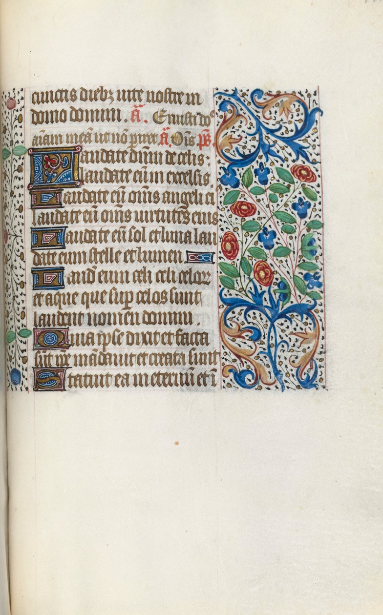 Tidsbok Användning av Rouen: fol. 141r, c. 1470. av Master of the Geneva Latini