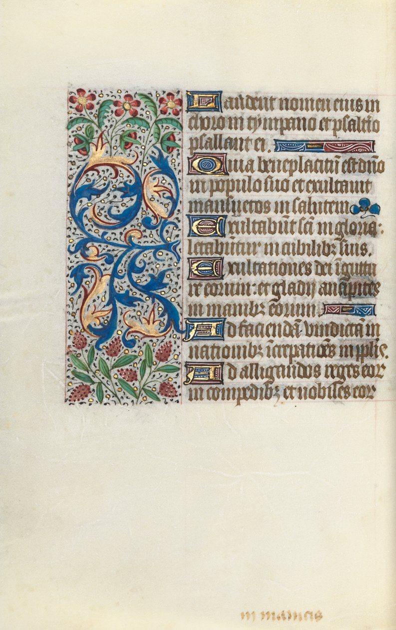 Tidsbok Användning av Rouen: fol. 142v, c. 1470. av Master of the Geneva Latini