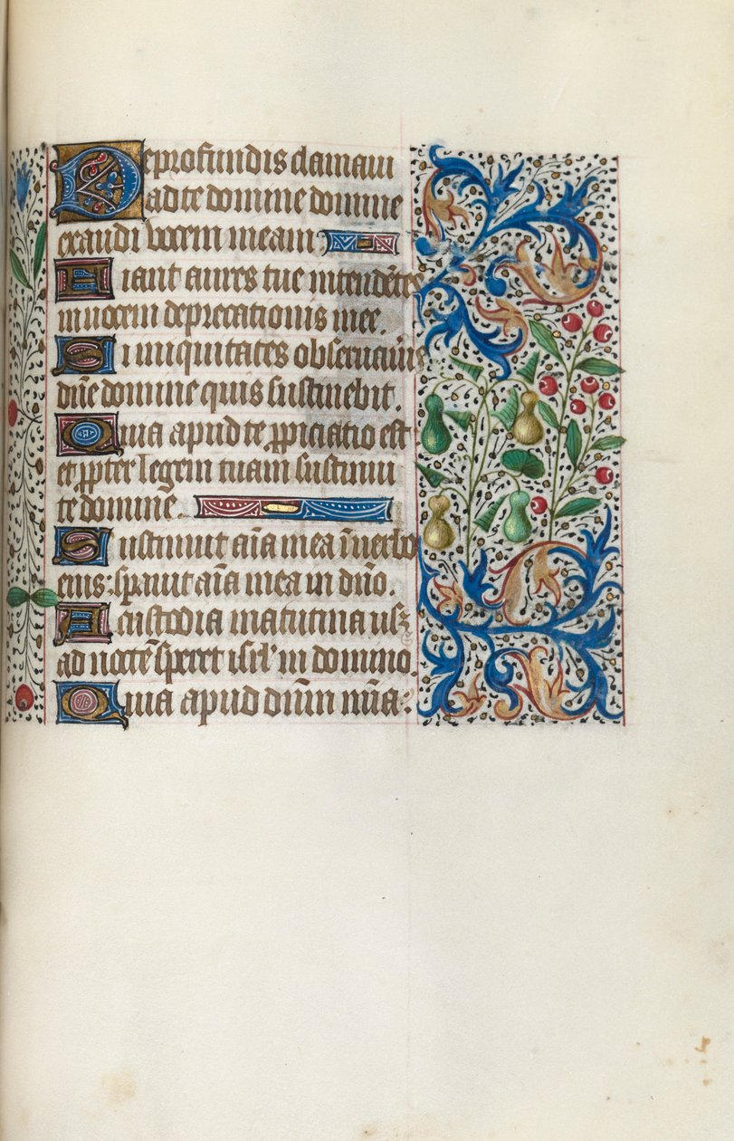 Tidsbok Användning av Rouen: fol. 145r, c. 1470. av Master of the Geneva Latini