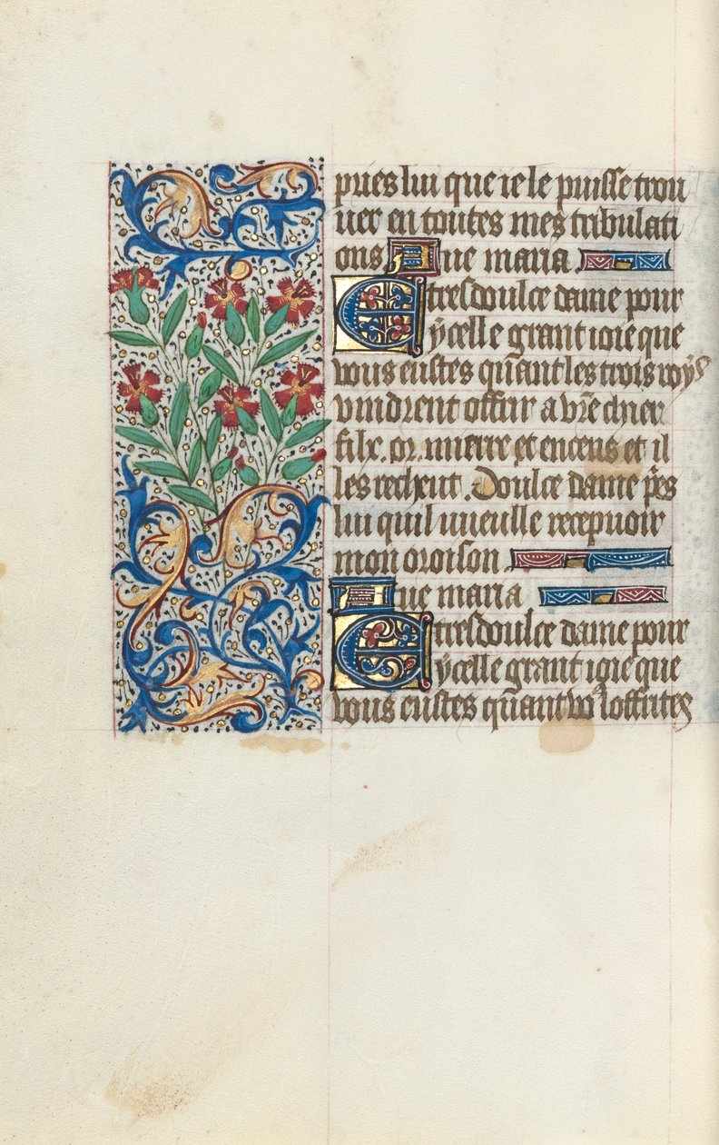 Tidsbok Användning av Rouen: fol. 148v, c. 1470. av Master of the Geneva Latini