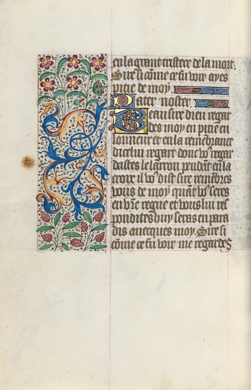Tidsbok Användning av Rouen: fol. 154v, c. 1470. av Master of the Geneva Latini