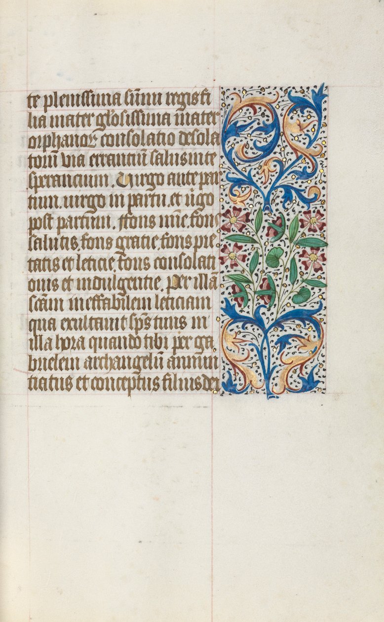 Tidsbok Användning av Rouen: fol. 19r, c. 1470. av Master of the Geneva Latini