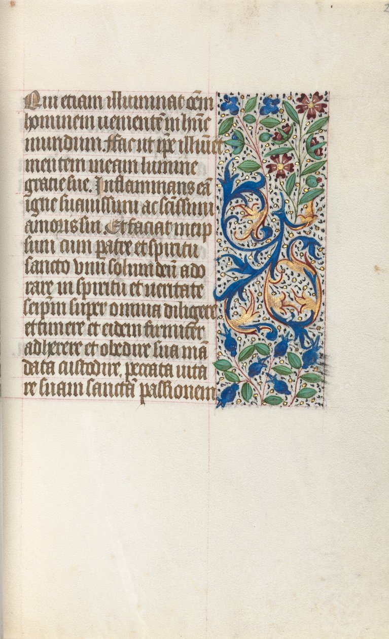 Tidsbok Användning av Rouen: fol. 26r, c. 1470. av Master of the Geneva Latini