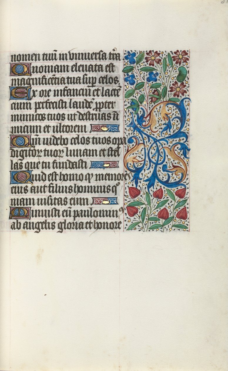 Tidsbok Användning av Rouen: fol. 31r, c. 1470. av Master of the Geneva Latini