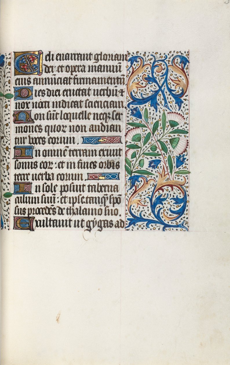 Tidsbok Användning av Rouen: fol. 32r, c. 1470. av Master of the Geneva Latini