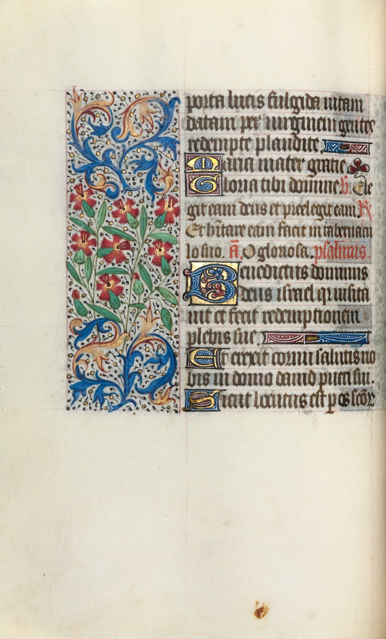 Tidsbok Användning av Rouen: fol. 47v, c. 1470. av Master of the Geneva Latini