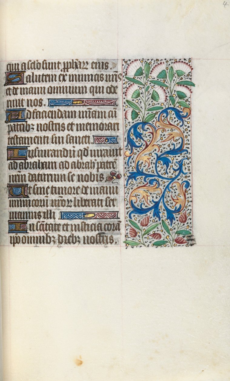 Tidsbok Användning av Rouen: fol. 48r, c. 1470. av Master of the Geneva Latini