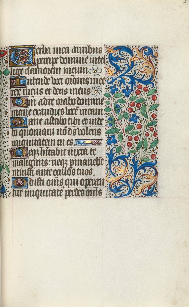 Tidsbok Användning av Rouen: fol. 59r, c. 1470. av Master of the Geneva Latini
