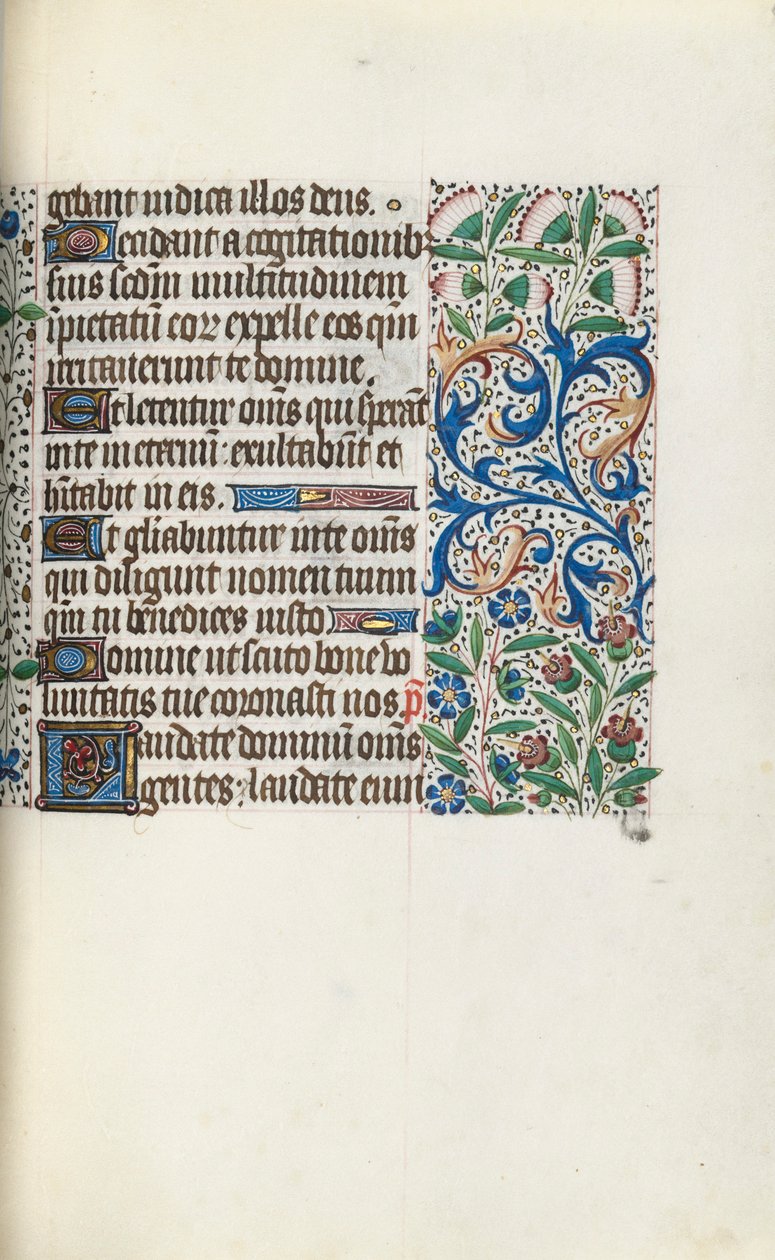 Tidsbok Användning av Rouen: fol. 60r, c. 1470. av Master of the Geneva Latini