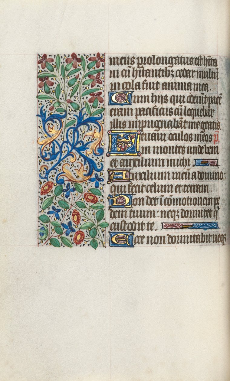 Tidsbok Användning av Rouen: fol. 61v, c. 1470. av Master of the Geneva Latini