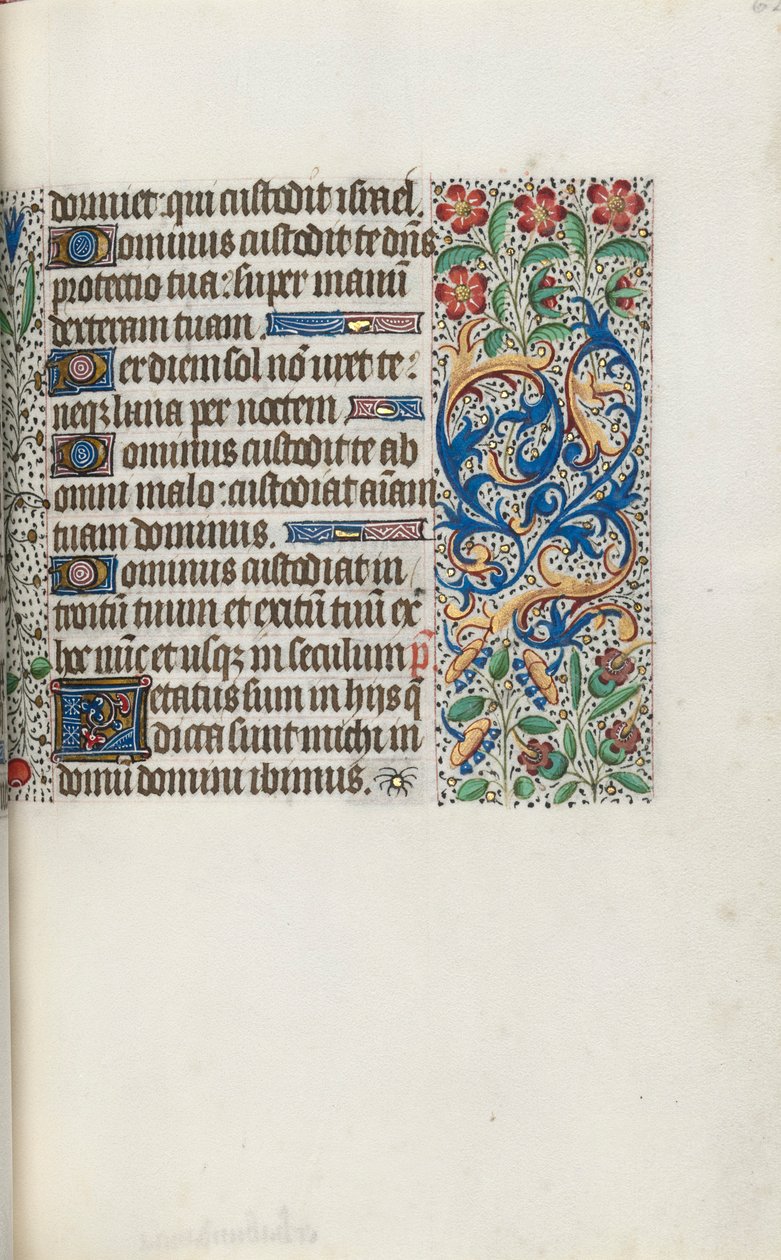 Tidsbok Användning av Rouen: fol. 62r, c. 1470. av Master of the Geneva Latini