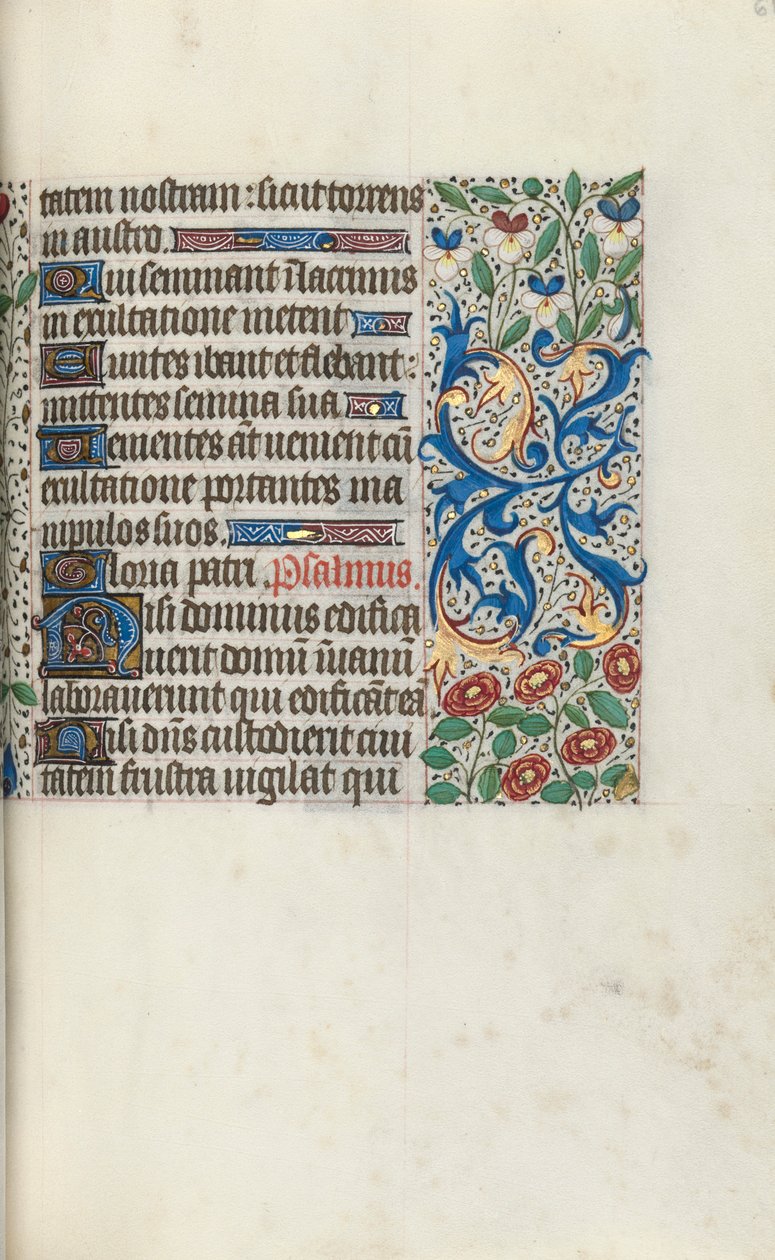 Tidsbok Användning av Rouen: fol. 68r, c. 1470. av Master of the Geneva Latini