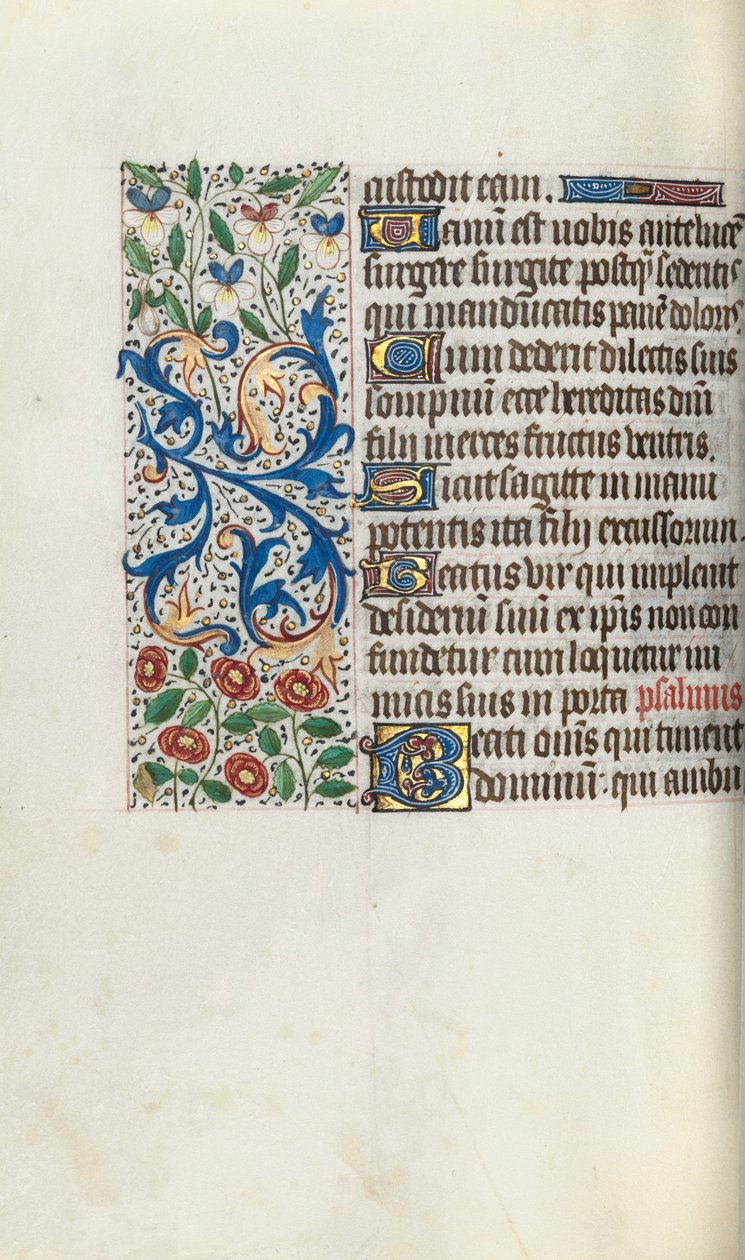 Tidsbok Användning av Rouen: fol. 68v, c. 1470. av Master of the Geneva Latini