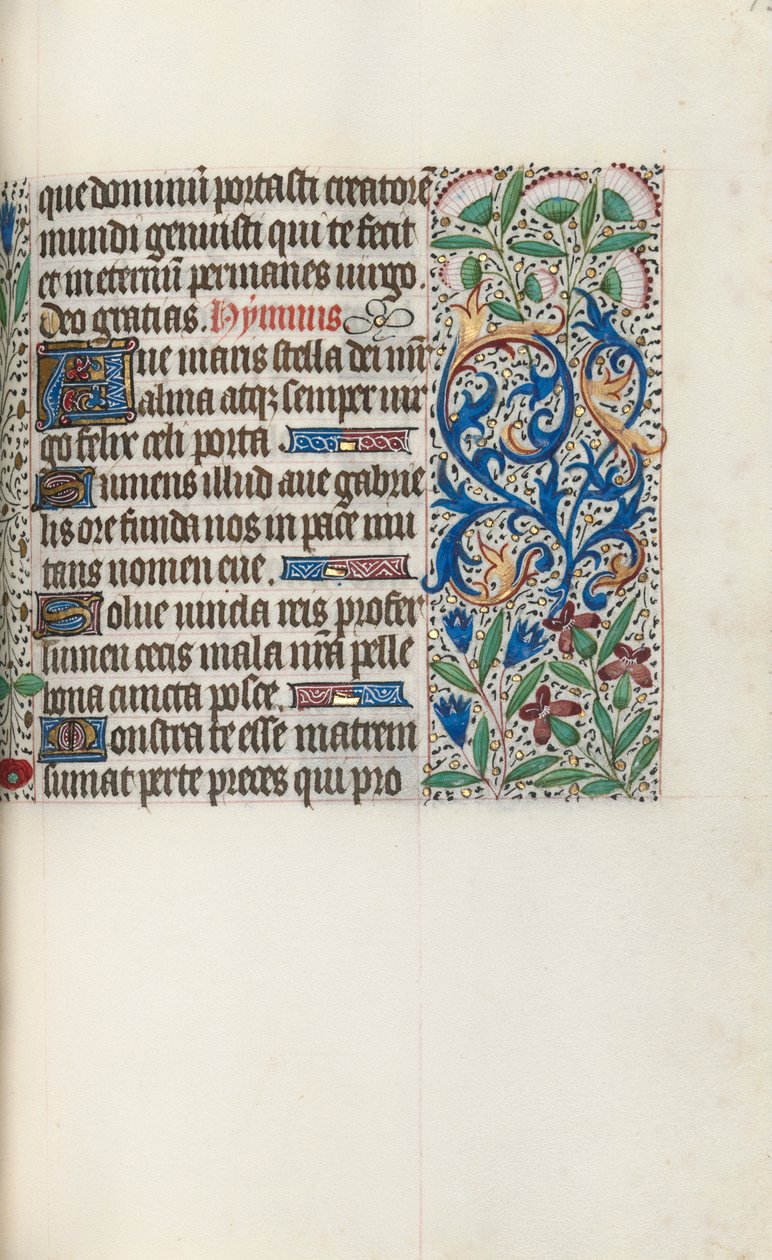 Tidsbok Användning av Rouen: fol. 73r, c. 1470. av Master of the Geneva Latini