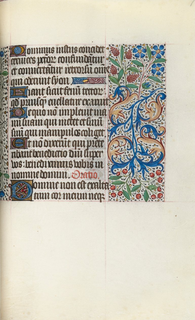 Tidsbok Användning av Rouen: fol. 77r, c. 1470. av Master of the Geneva Latini