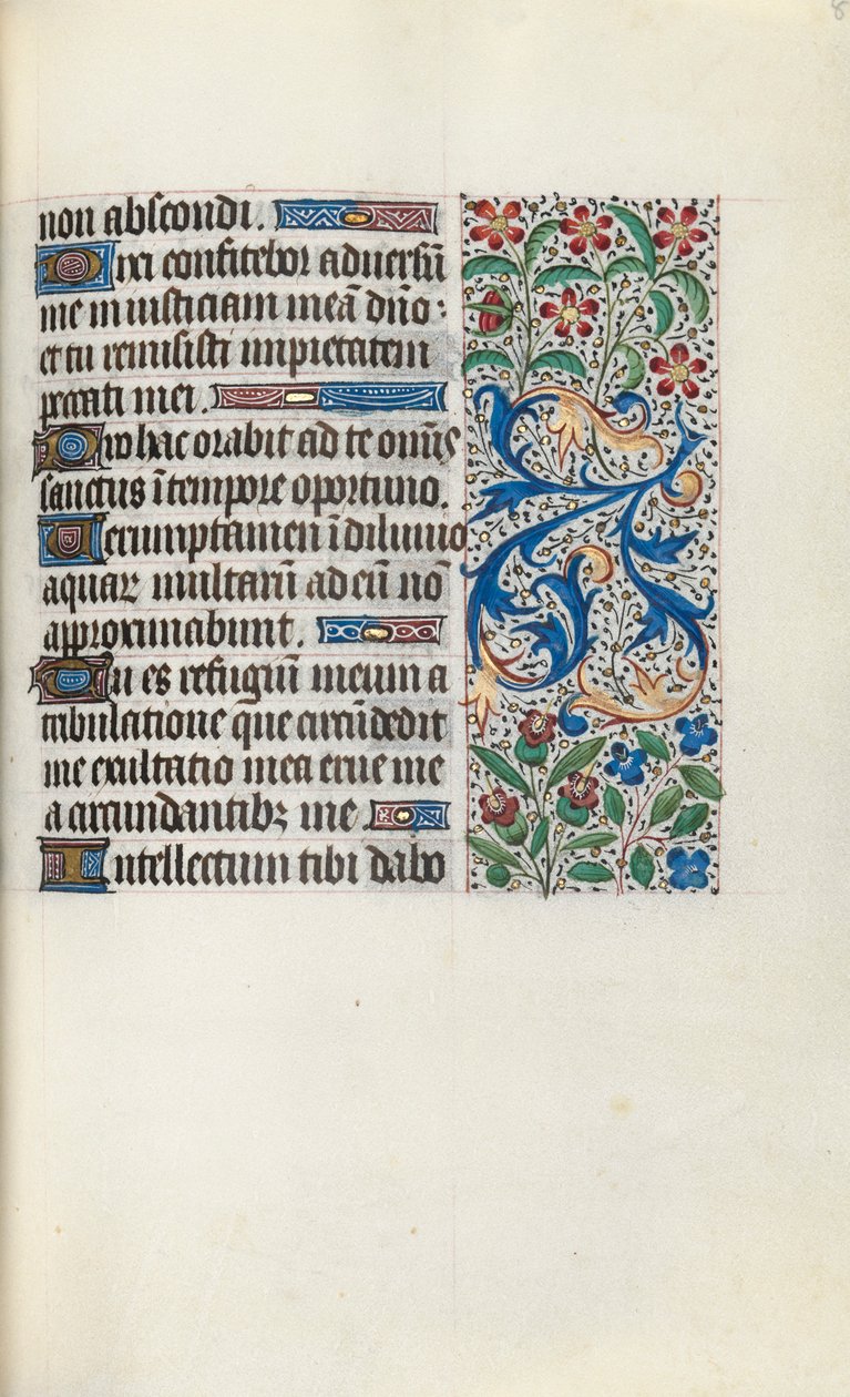 Tidsbok Användning av Rouen: fol. 82r, c. 1470. av Master of the Geneva Latini