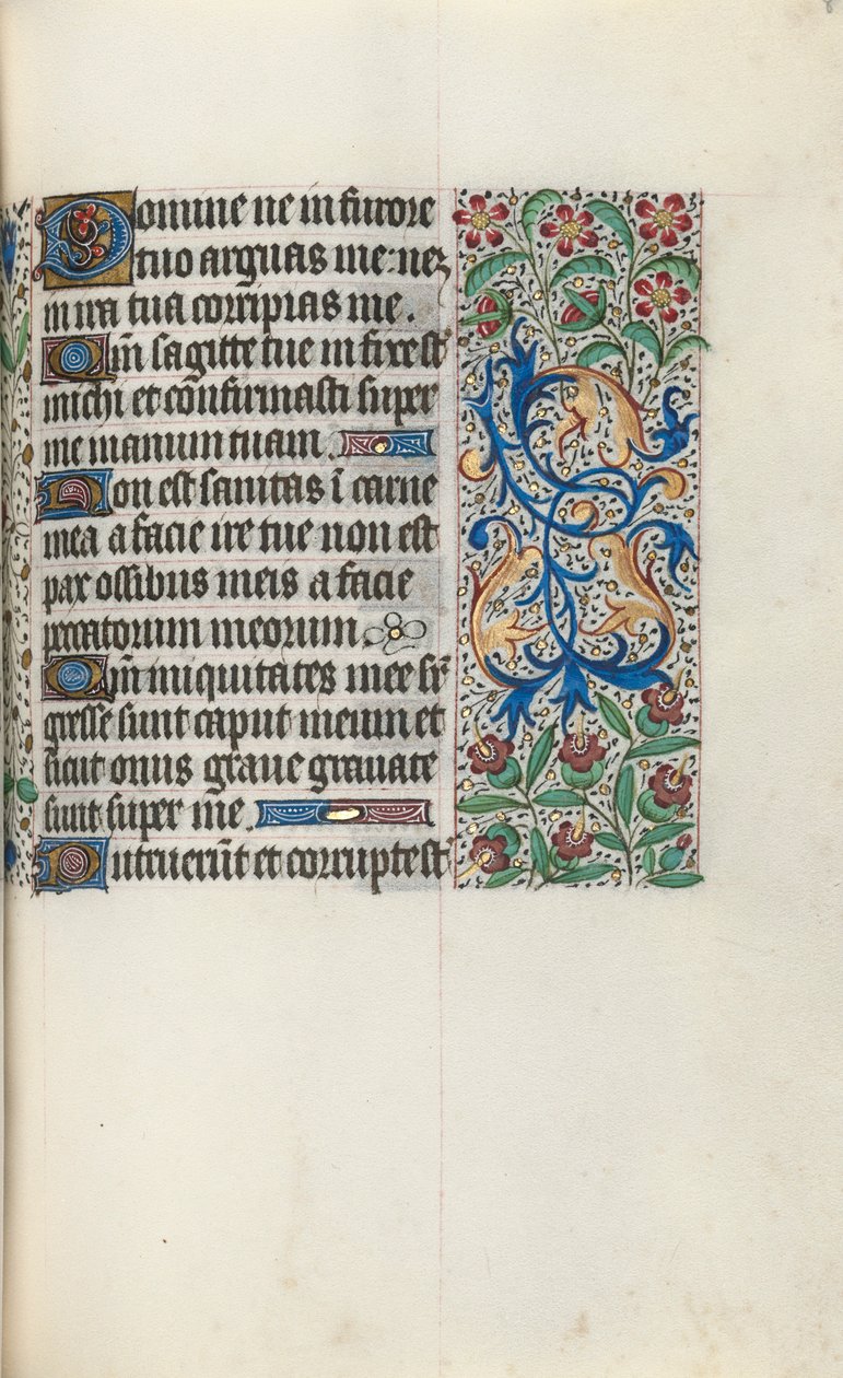 Tidsbok Användning av Rouen: fol. 83r, c. 1470. av Master of the Geneva Latini