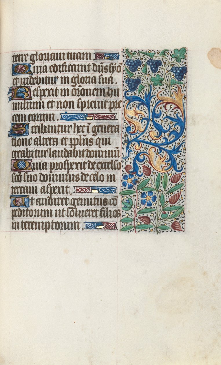 Tidsbok Användning av Rouen: fol. 89r, c. 1470. av Master of the Geneva Latini