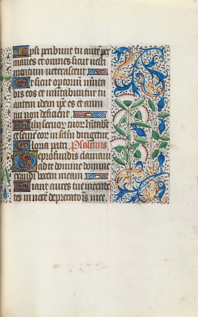 Tidsbok Användning av Rouen: fol. 90r, c. 1470. av Master of the Geneva Latini