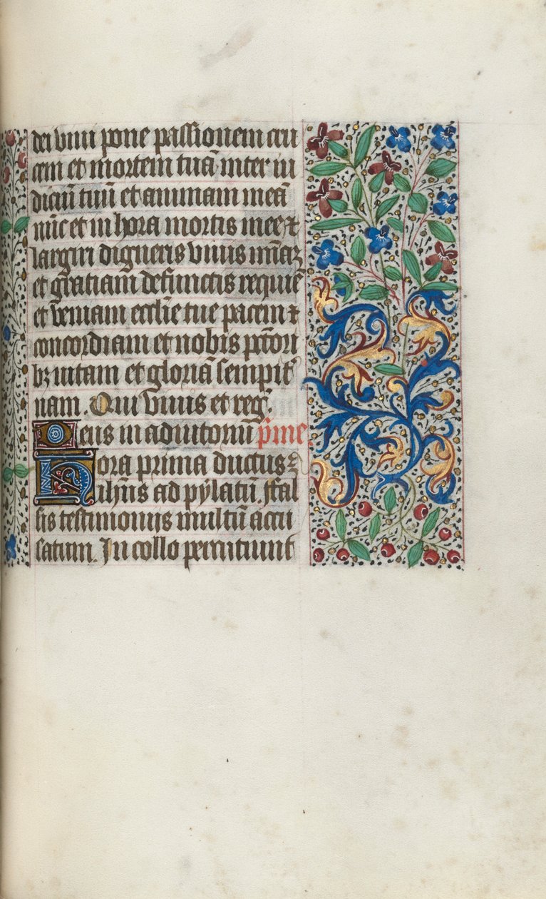 Tidsbok Användning av Rouen: fol. 97r, c. 1470. av Master of the Geneva Latini