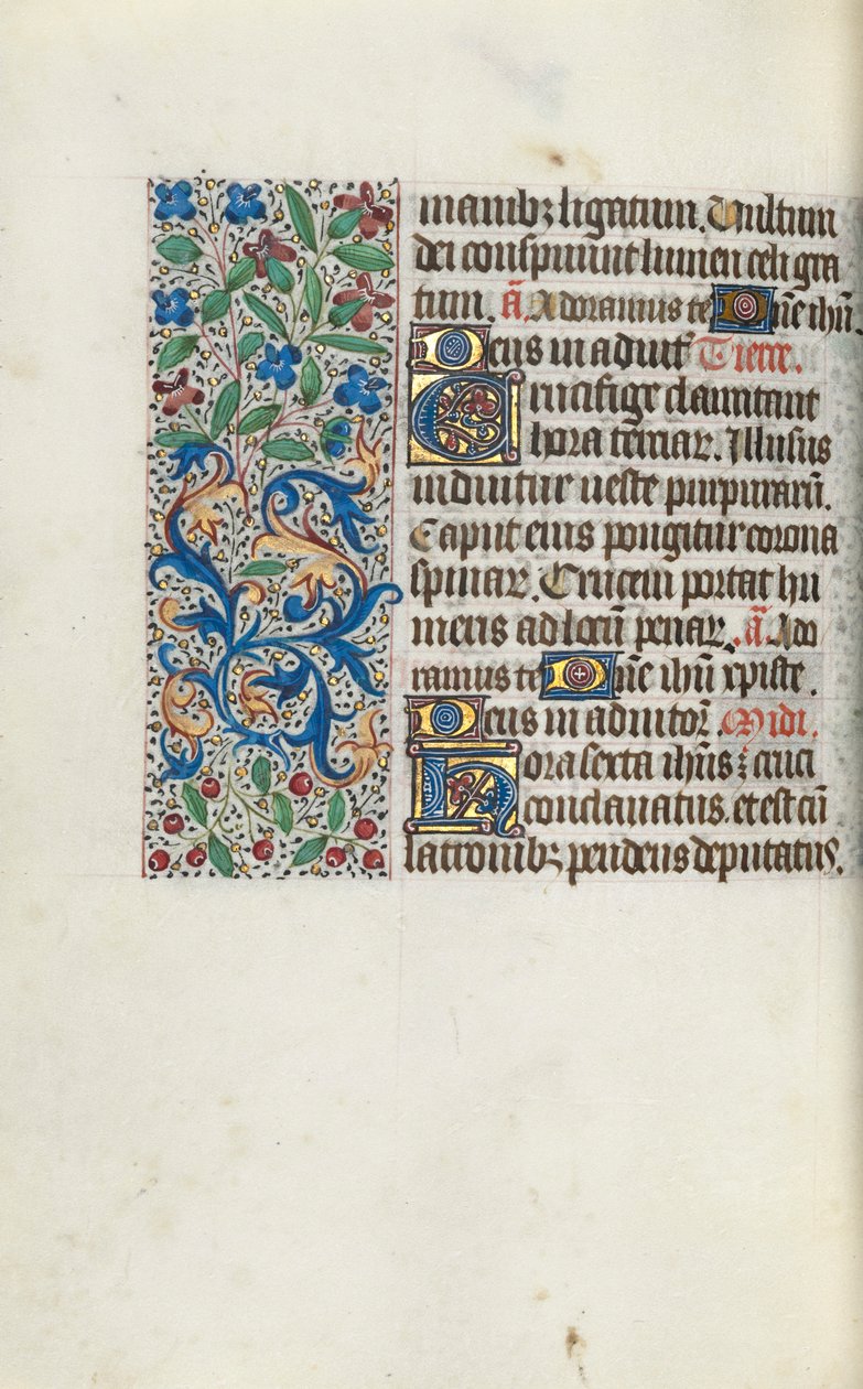 Tidsbok Användning av Rouen: fol. 97v, c. 1470. av Master of the Geneva Latini