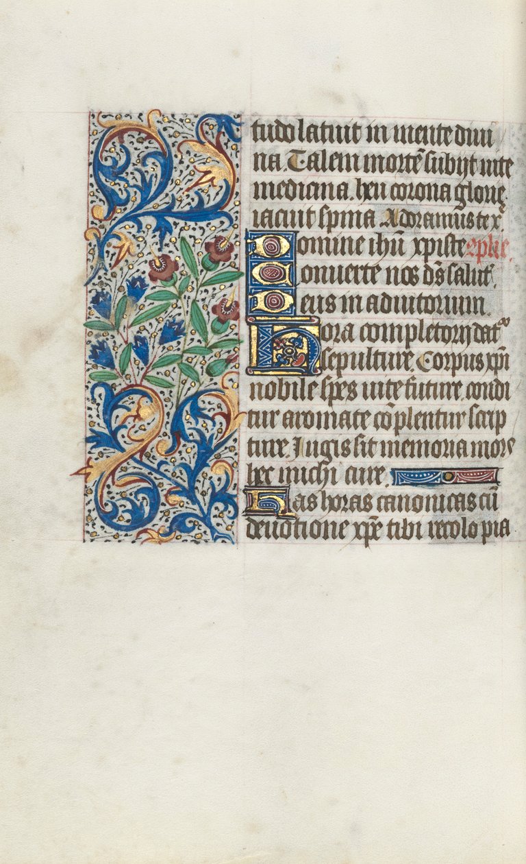 Tidsbok Användning av Rouen: fol. 98v, c. 1470. av Master of the Geneva Latini