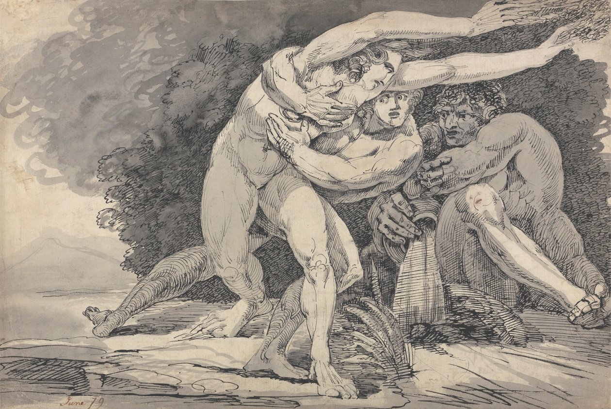 Apollo och Daphne av Master of the Giants