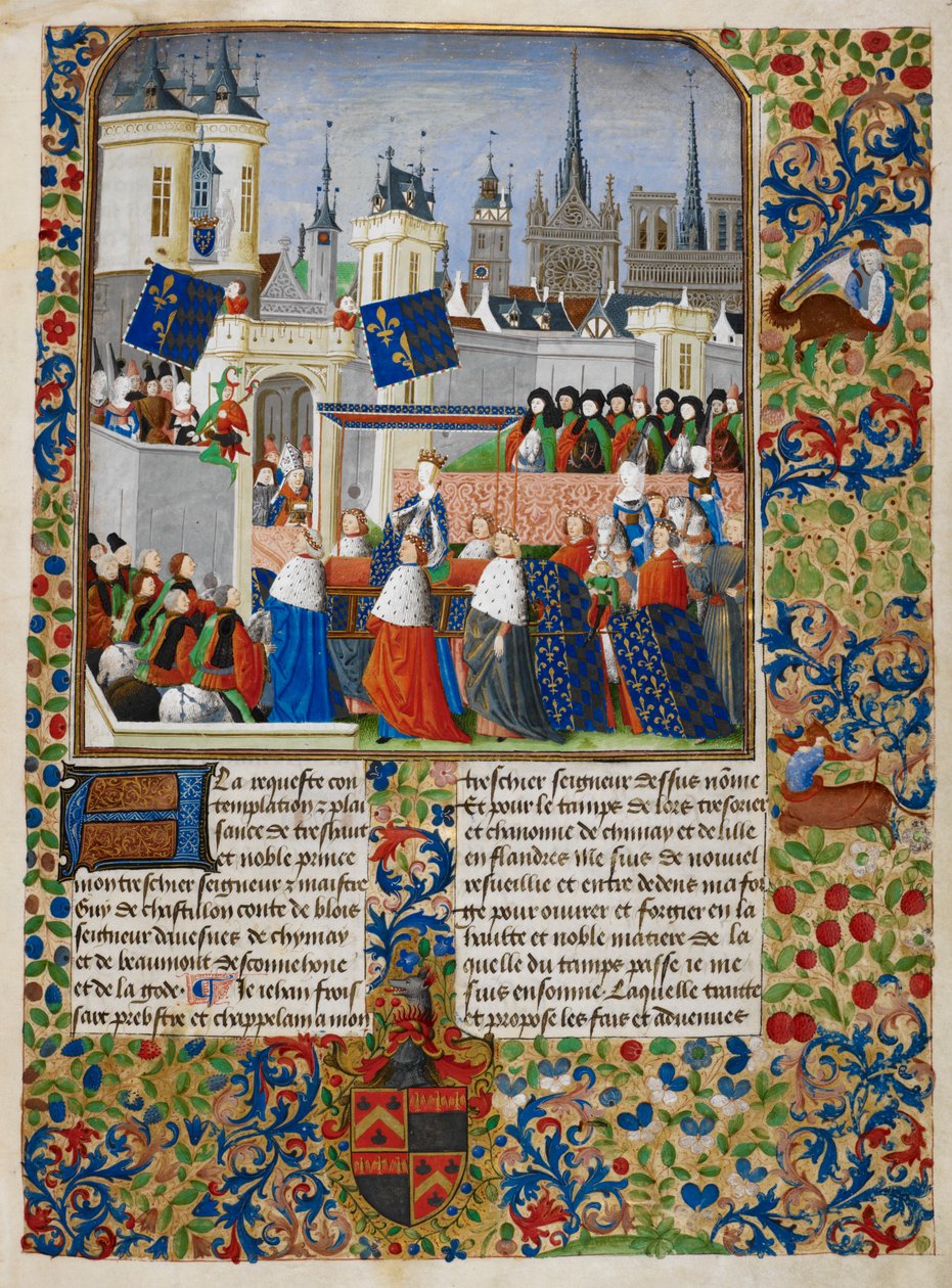 Isabeau av Bayern, illustration från 