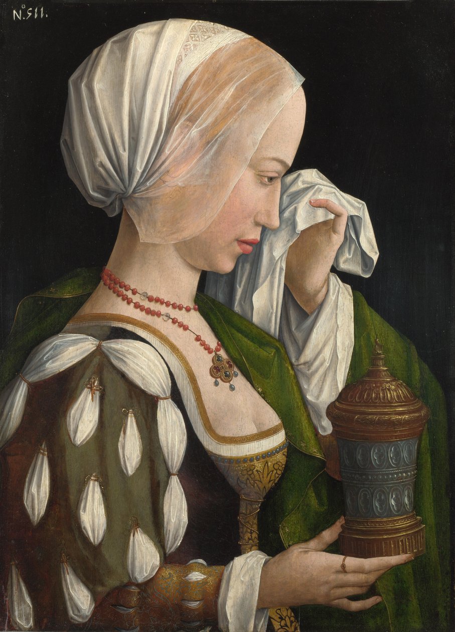 Magdalen som gråter, ca. 1525 av Master of the Magdalen Legend,