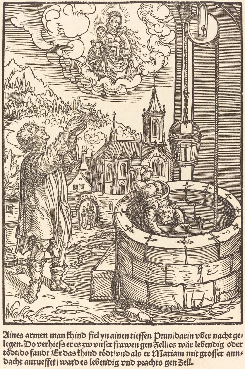 Aines stackars khind föll... av Master of the Miracles of Mariazell