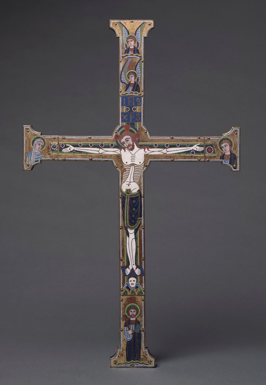 Spitzer Cross, ca. 1190. av Master of the Royal Plantagenet Workshop