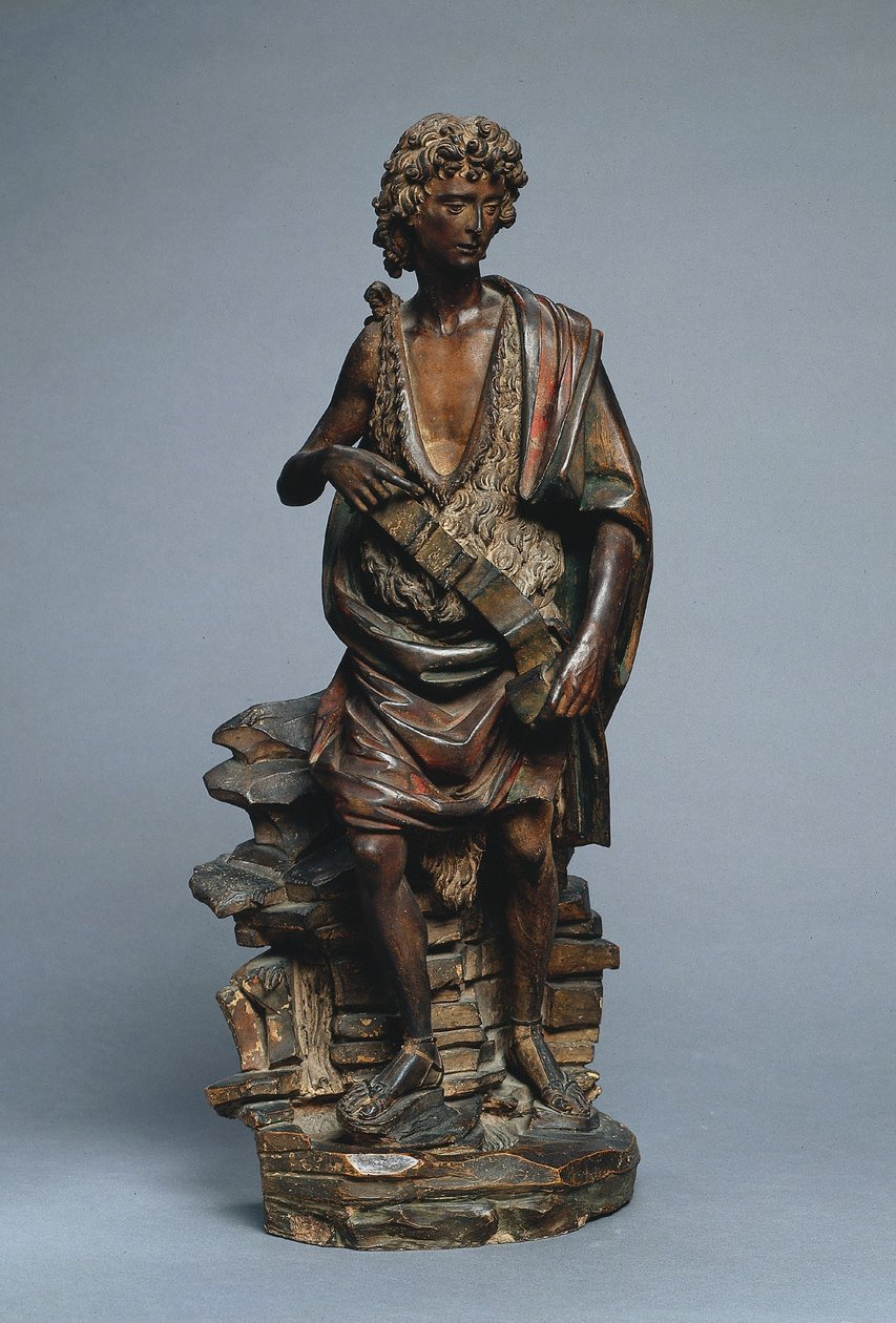 Sankt Johannes Döparen, ca. 1500-1525. av Master of the Saint John Statuettes
