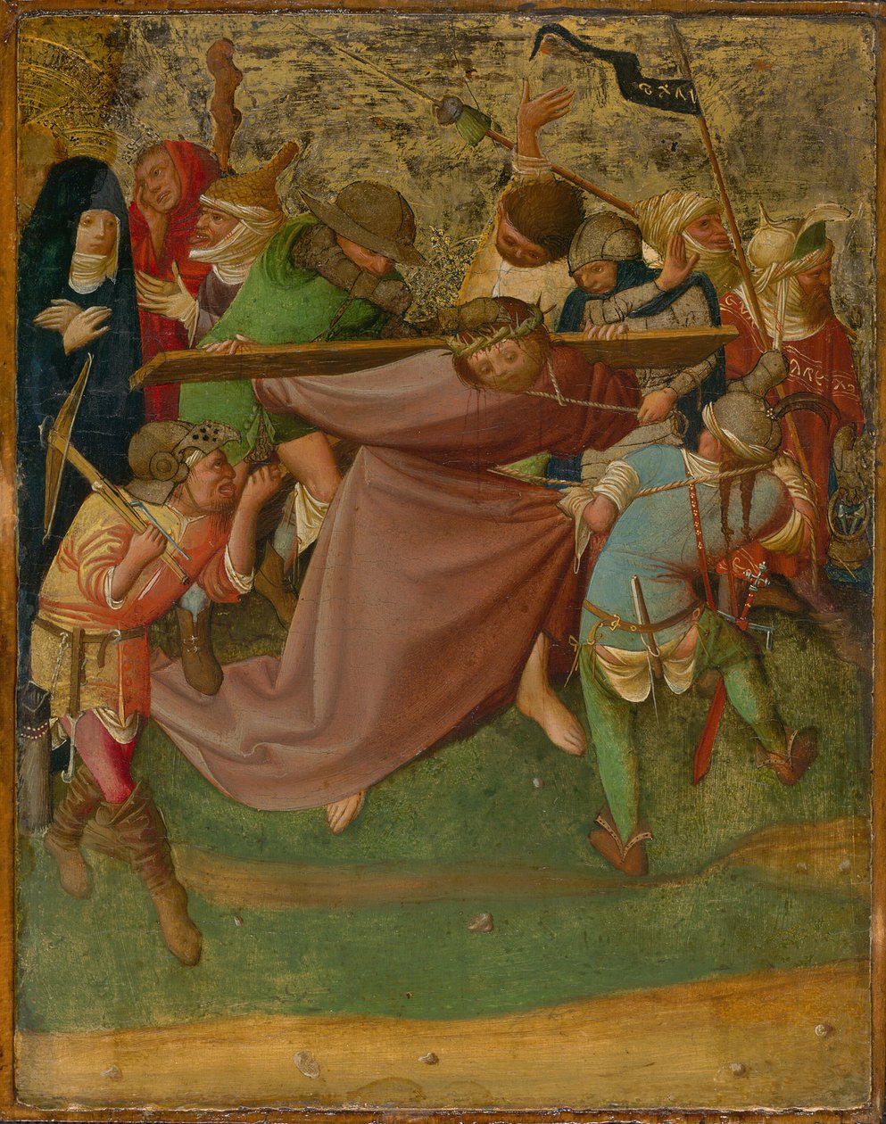 Kristus som bär korset, 142025. av Master of the Worcester Carrying of