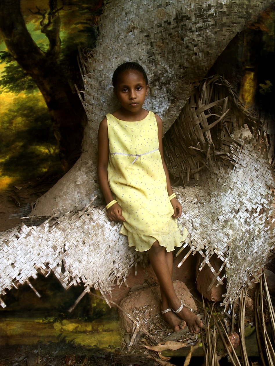 Idle Young 3, 2005 (fotografisk kopia av C-typ) av Mat Collishaw