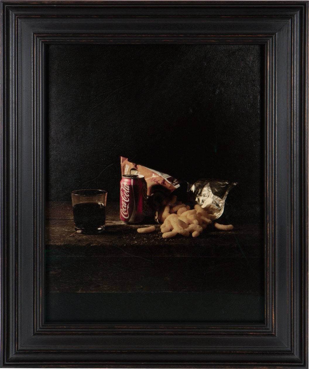 Last Meal on Death Row, Louis Jones Junior, 2012 (Digitalt transfertryck på pergament av getskinn) av Mat Collishaw