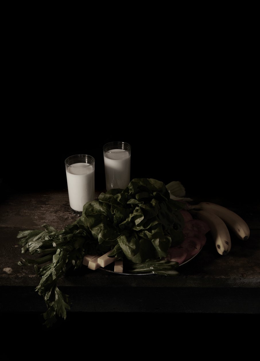 Sista måltiden i dödscellen, Texas; Frank McFarland, 2011 (fotografi av C-typ) av Mat Collishaw