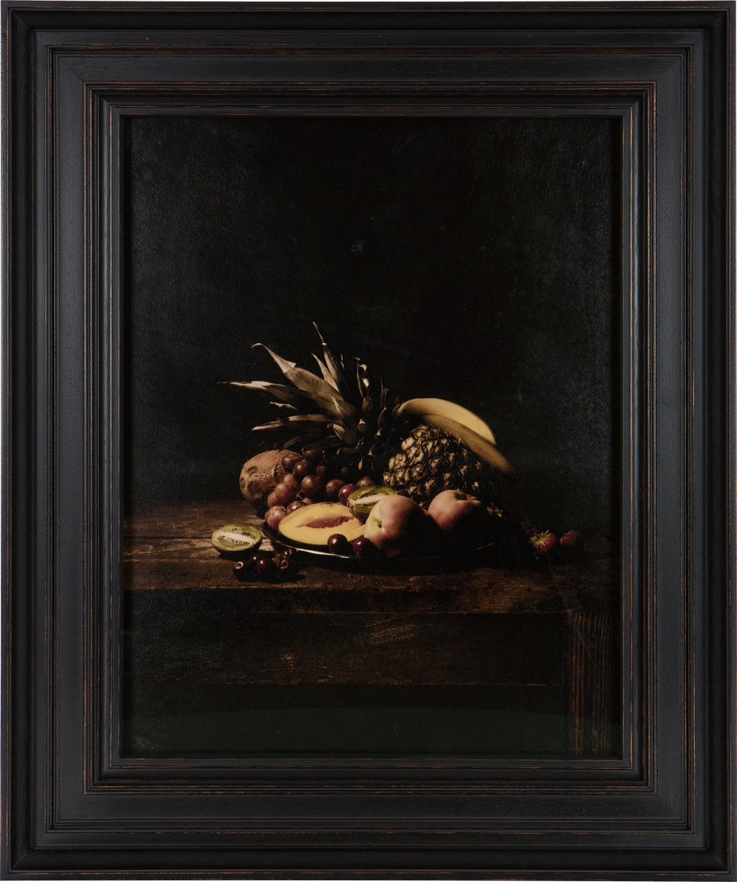 Last Meal on Death Row, Velma Barfield, 2012 (Digitalt transfertryck på pergament av getskinn) av Mat Collishaw