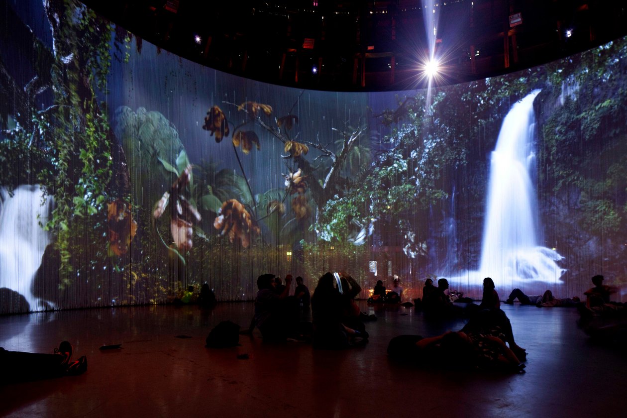 Sordid Earth, 2011 (Videoinstallation, hårddisk, silikon, stål av Mat Collishaw