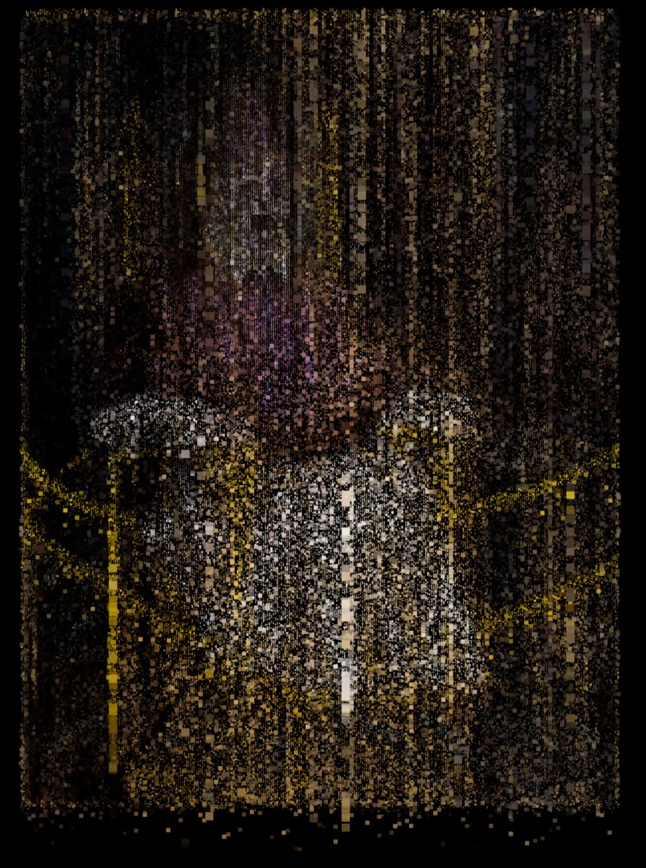 The End of Innocence, 2009 (skärm, projektor och hårddisk) av Mat Collishaw