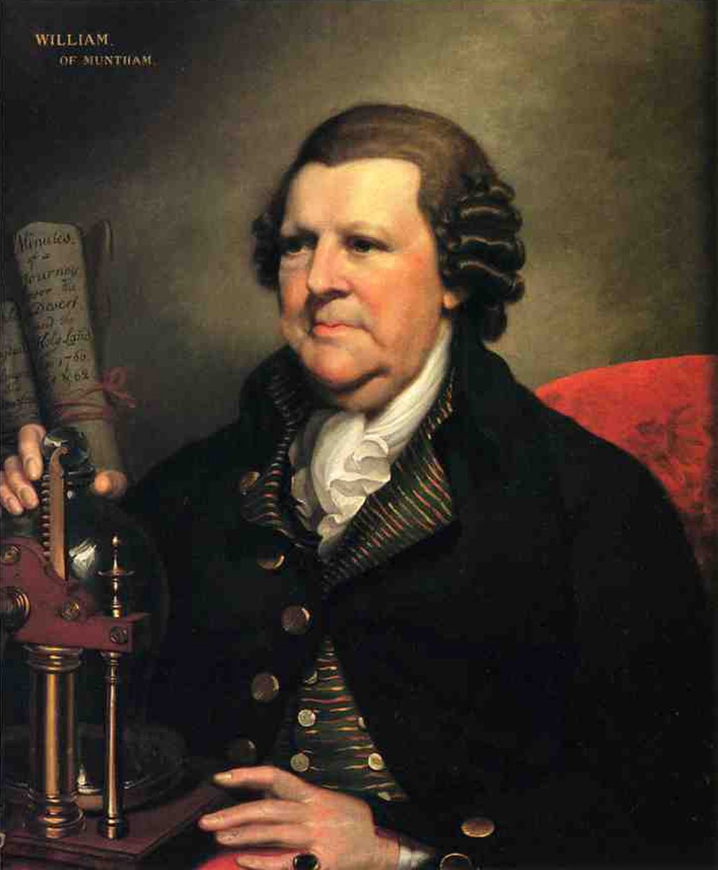 Sir William Frankland från Muntham, Sussex, 1788-90 av Mather Brown