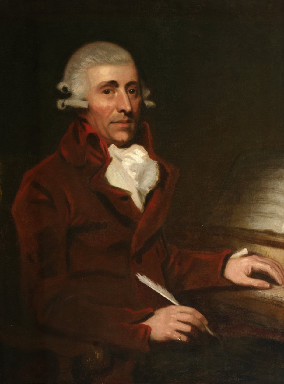 Franz Joseph Haydn, ca 1800 av Mather attr. to Brown