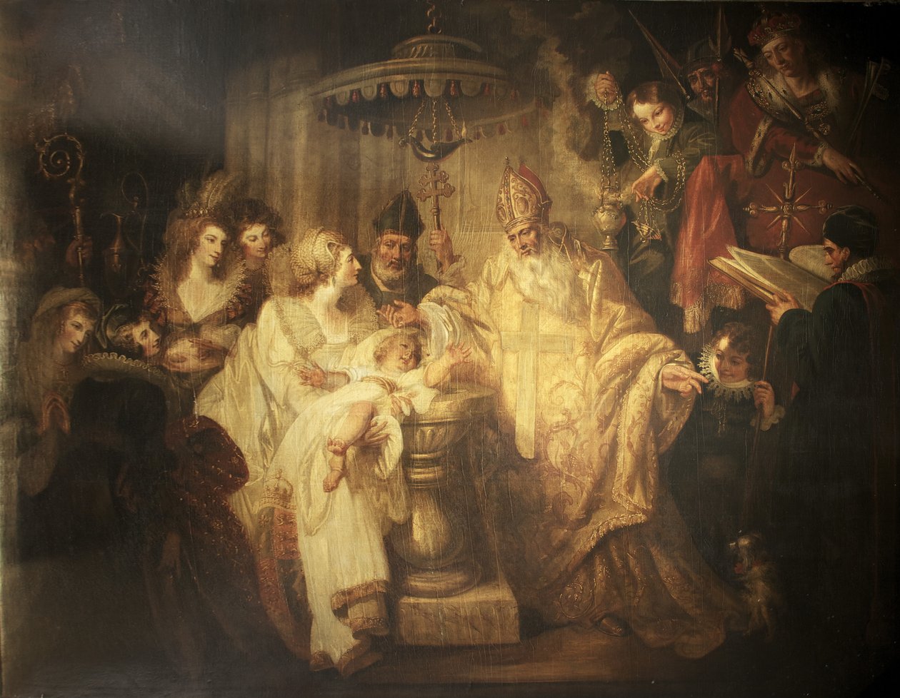 Henrik VIII:s dop av Mather Brown