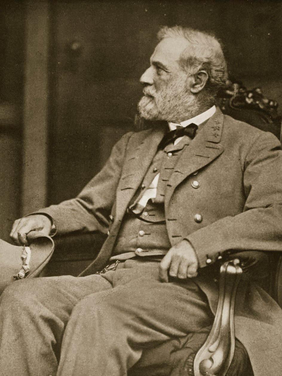 General Robert E. Lee i hans hus i Richmond, april 1865 av Mathew B. Brady
