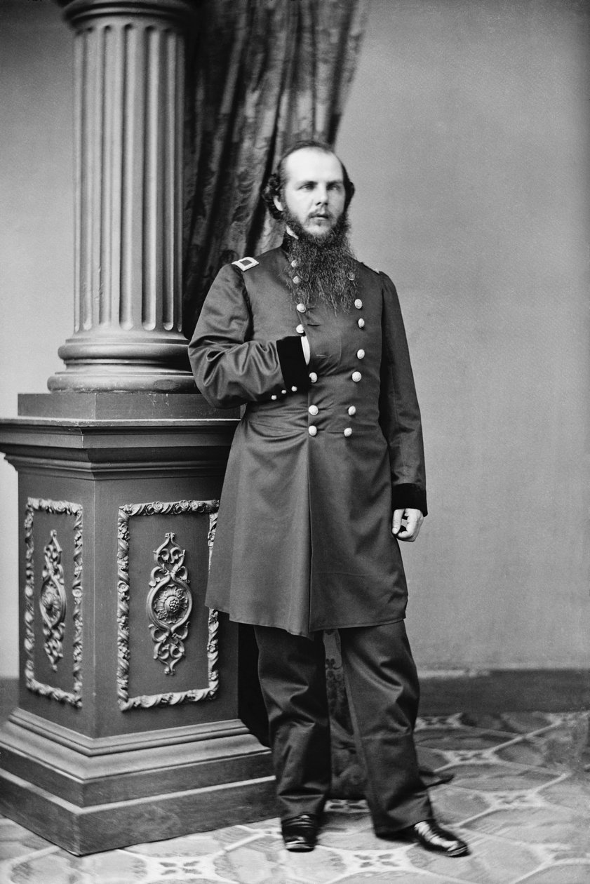 Union Brig. Gen. John M. Schofield, sent 1861 av Mathew B. Brady